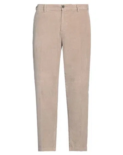 MANUEL RITZ MANUEL RITZ MAN PANTS SAND SIZE 40 COTTON, ELASTANE