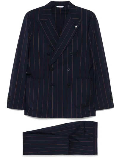 MANUEL RITZ STRIPED SUIT