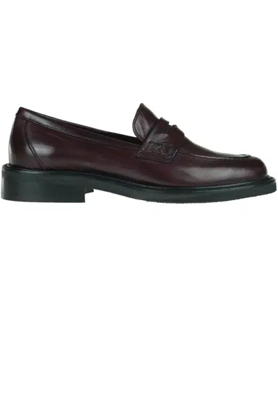 MARA BINI NAPPA LEATHER MOCASSINS