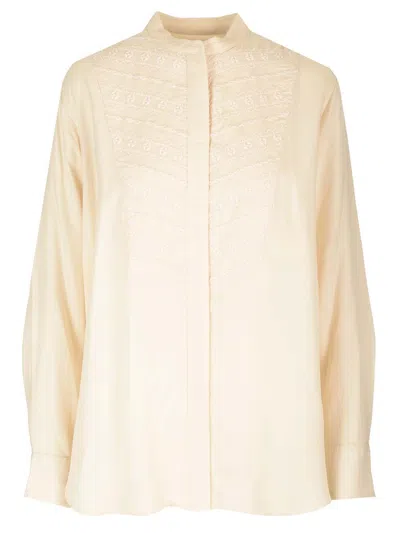 ISABEL MARANT ÉTOILE BRITTEN EMBROIDERED SHIRT