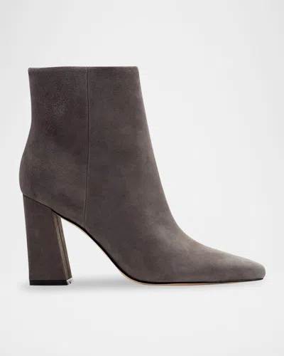 MARC FISHER LTD YANARA LEATHER ZIP BOOTIES