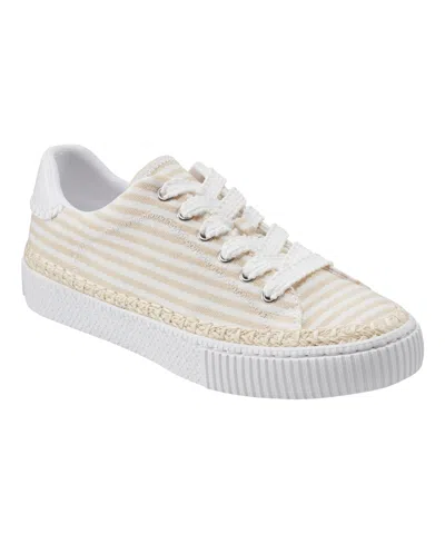 MARC FISHER WOMEN'S SPRYNG PLATFORM LACE-UP SNEAKERS