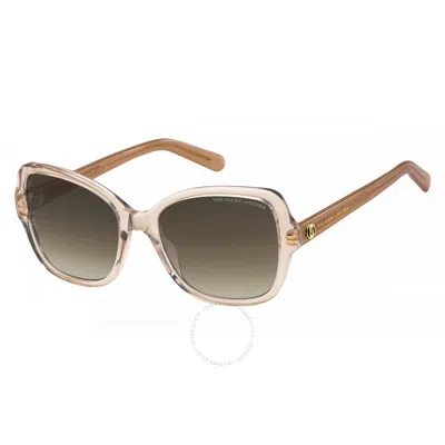 MARC JACOBS MARC JACOBS BROWN GRADIENT BUTTERFLY LADIES SUNGLASSES MARC 555/S 010A/HA 55