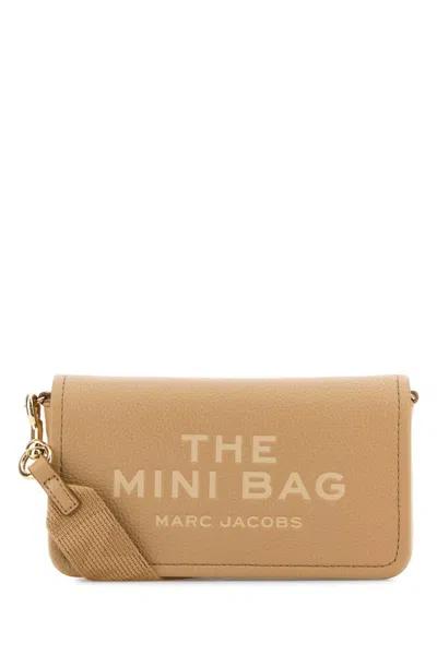 MARC JACOBS WOMEN BROWN LEATHER THE MINI BAG CROSSBODY BAG, ONESIZE LUXURY CROSSBODY BAGS FOR WOMEN DARVEYS