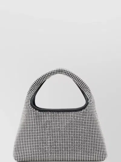 MARC JACOBS THE SACK CRYSTAL-EMBELLISHED MINI HOBO BAG