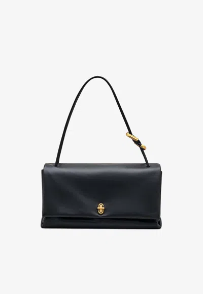 MARC JACOBS LARGE LEATHER DUAL SHOULDER BAG