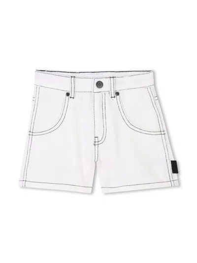 MARC JACOBS LOGO-APPLIQUÉ SHORTS