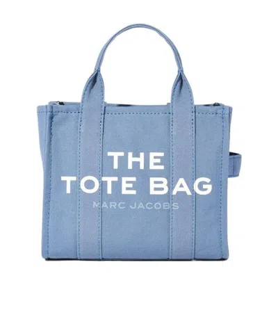 MARC JACOBS MARC JACOBS LOGO PRINTED ZIPPED SMALL TOTE BAG