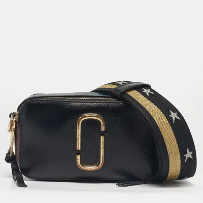 MARC JACOBS MULTICOLOR PATENT LEATHER SNAPSHOT CAMERA CROSSBODY BAG