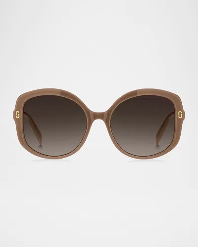 MARC JACOBS ROUND ACETATE SUNGLASSES