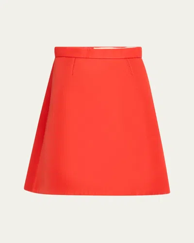 MARC JACOBS RUNWAY ALINE SILK-BLEND SKIRT