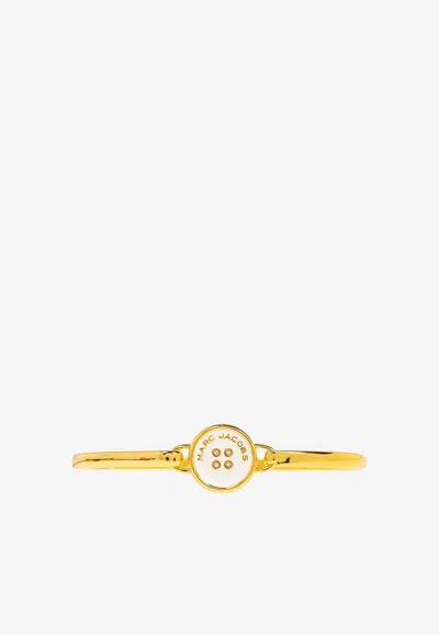 MARC JACOBS THE BUTTON HINGE BRACELET