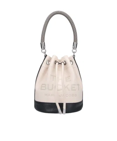 MARC JACOBS THE COLOUR-BLOCK LEATHER BUCKET BAG