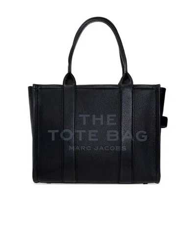MARC JACOBS MARC JACOBS LARGE LOGO-EMBOSSED TOTE BAG