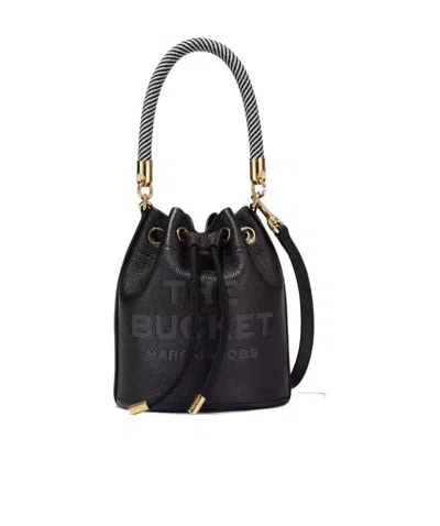 MARC JACOBS MARC JACOBS LOGO EMBOSSED BUCKET BAG