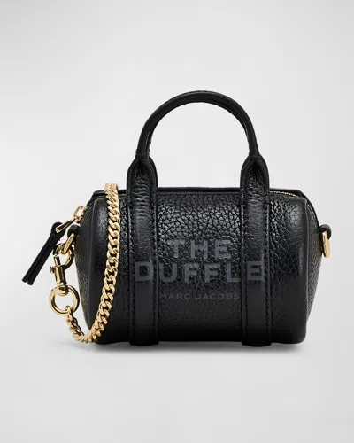 MARC JACOBS THE LEATHER NANO DUFFLE CROSSBODY BAG