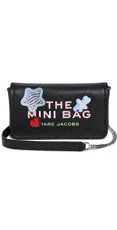 MARC JACOBS THE MINI BAG BLACK MULTI