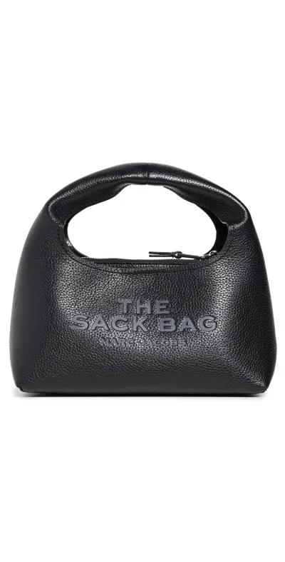 MARC JACOBS THE MINI SACK TONAL BLACK