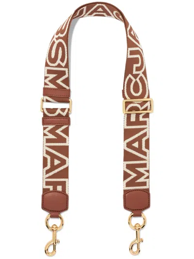 MARC JACOBS THE OUTLINE LOGO WEBBING STRAP