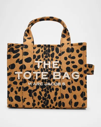 MARC JACOBS THE SMALL CHEETAH CANVAS TOTE BAG