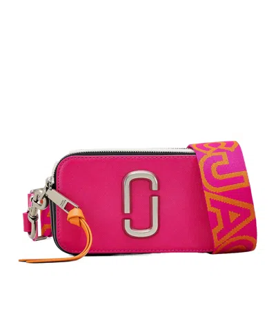 MARC JACOBS MARC JACOBS THE SNAPSHOT LOGO PLAQUE CROSSBODY BAG