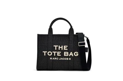 MARC JACOBS MARC JACOBS THE WOVEN TOTE BAG BLACK