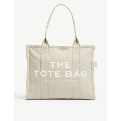MARC JACOBS WOMENS BEIGE THE LARGE TOTE BAG