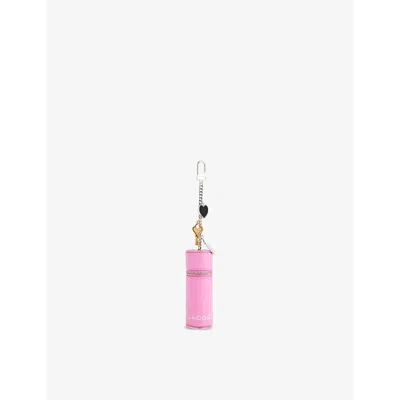 MARC JACOBS WOMENS MARC JACOBS THE LIPSTICK CASE LEATHER CHARM