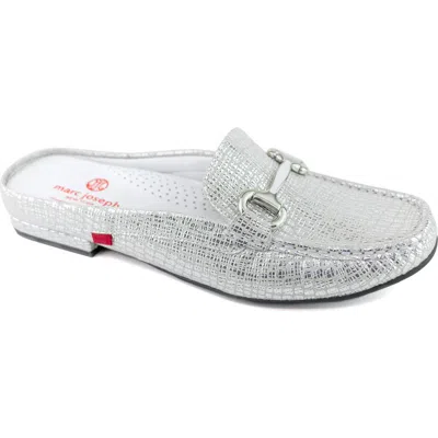 MARC JOSEPH NEW YORK MARC JOSEPH NEW YORK GRAND ST. REPTILE EMBOSSED LOAFER MULE