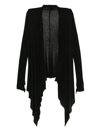 MARC LE BIHAN OPEN-FRONT ASYMMETRIC CARDIGAN