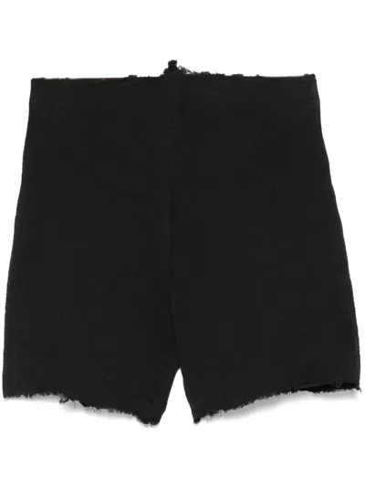 MARC LE BIHAN TEXTURED SHORTS