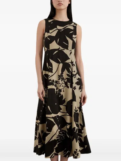 MARC O'POLO FLORAL-PRINT SLEEVELESS DRESS