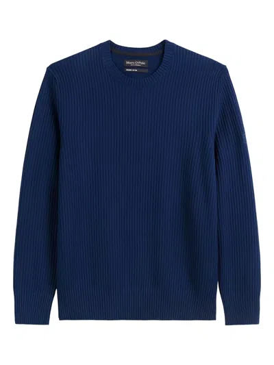 MARC O'POLO RIBBED CREW-NECK SWEATER
