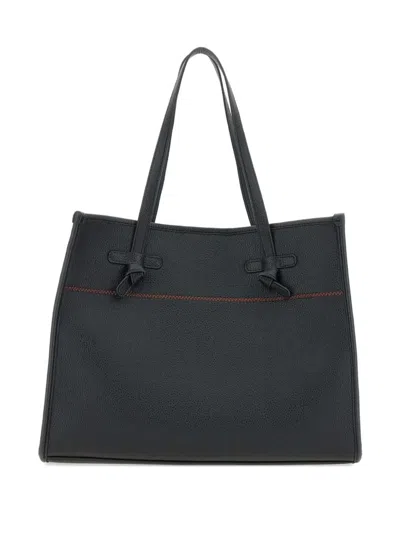 MARCELLA CLUB MARCELLA TEXTURED-LEATHER TOTE BAG