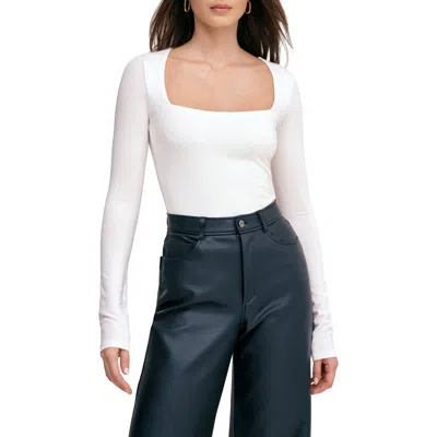 MARCELLA MARCELLA YVONNE SQUARE NECK JERSEY TOP