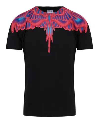 MARCELO BURLON COUNTY OF MILAN CURVES WINGS T-SHIRT