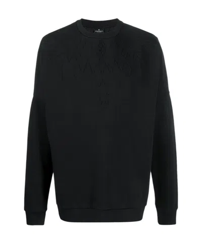 MARCELO BURLON COUNTY OF MILAN EMBOSSED WING SWEATER