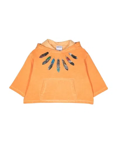 MARCELO BURLON COUNTY OF MILAN MARCELO BURLON COUNTY OF MILAN KIDS GRAPHIC PRINTED HOODIE