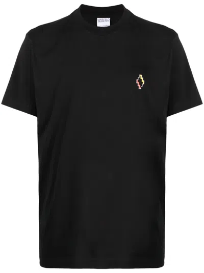 MARCELO BURLON COUNTY OF MILAN LOGO-PRINT COTTON T-SHIRT