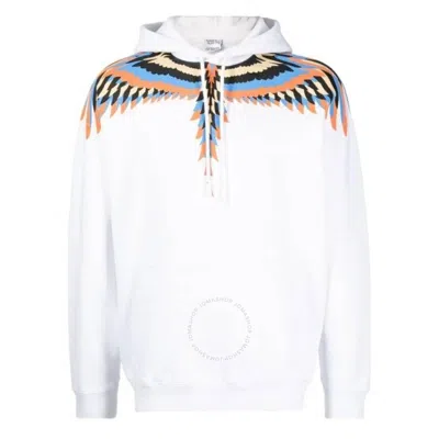 MARCELO BURLON COUNTY OF MILAN MARCELO BURLON OPTICAL WINGS COTTON HOODIE