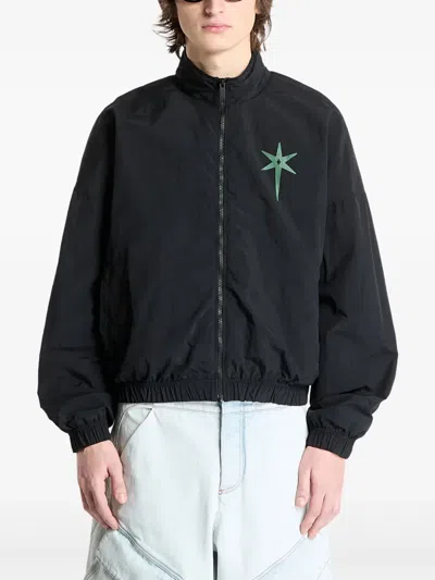MARCELO BURLON COUNTY OF MILAN STAR-PRINT BOMBER JACKET