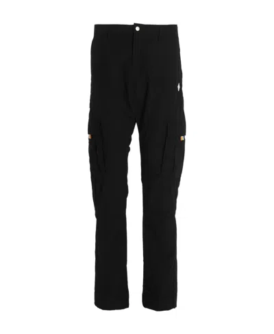MARCELO BURLON COUNTY OF MILAN MARCELO BURLON COUNTY OF MILAN LOGO-EMBROIDERED CARGO PANTS