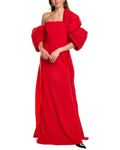 MARCHESA NOTTE TAFFETA GOWN