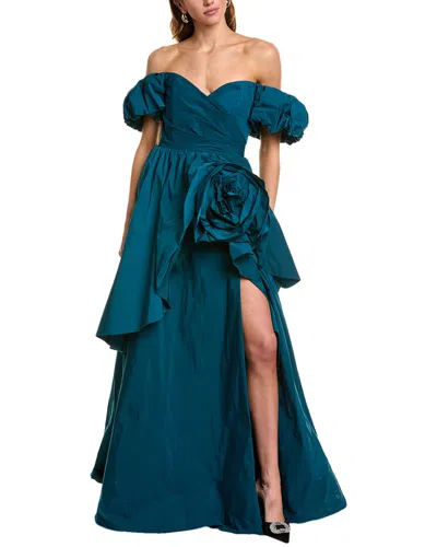 MARCHESA NOTTE TAFFETA GOWN