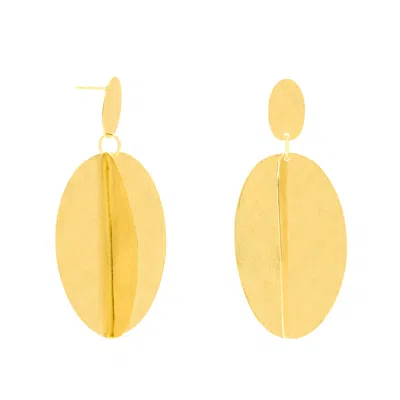 MARCIA MORAN WOMEN'S GOLD ARWEN EARRINGS