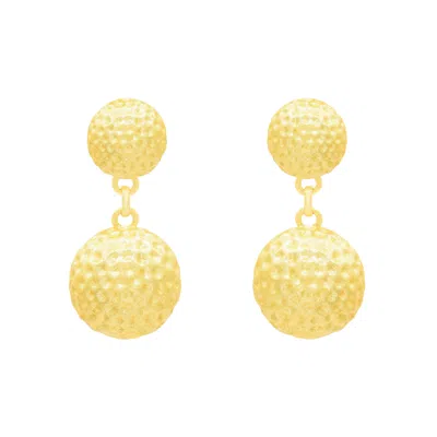 MARCIA MORAN WOMEN'S GOLD DALLIS EARRINGS
