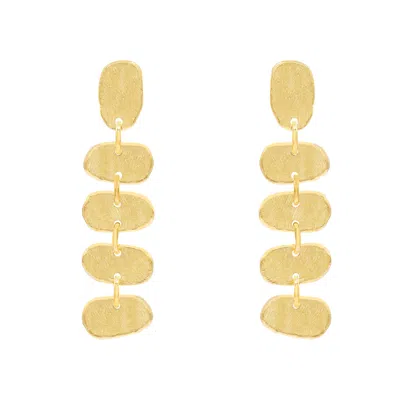 MARCIA MORAN WOMEN'S GOLD JOLINA EARRINGS