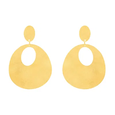 MARCIA MORAN WOMEN'S GOLD PIPPA EARRINGS