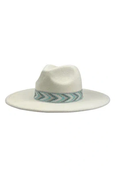 MARCUS ADLER MARCUS ADLER WIDE BRIM FELT PANAMA HAT