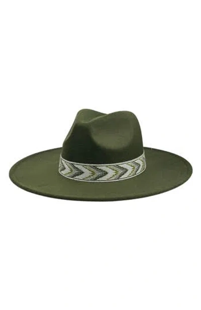 MARCUS ADLER MARCUS ADLER WIDE BRIM FELT PANAMA HAT